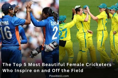 Top 5 Most Beautiful Female Cricketers Who Inspire On And Off The Field