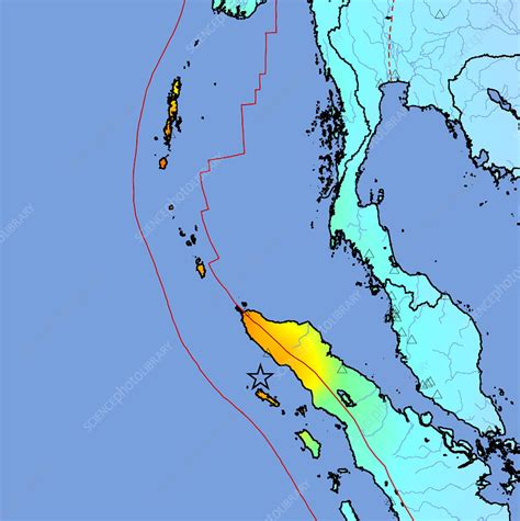 Map Indian Ocean Tsunami