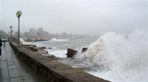 Emiten un alerta por crecidas en la marea qué altura tendrán las olas