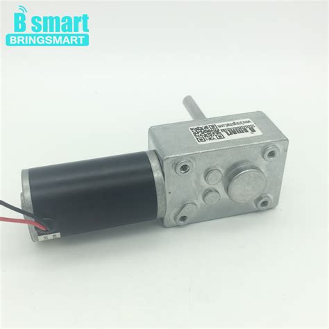 Bringsmart 5840 31zy 52mm Long Shaft Worm Gear Motor Bringsmart