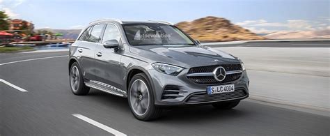 Mercedes Benz Glc Takes Shape In Most Accurate Rendering Yet