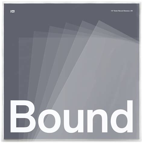 Boundless Audio Vinyl Record Sleeves X Premium Outer Vinyl Sleeves