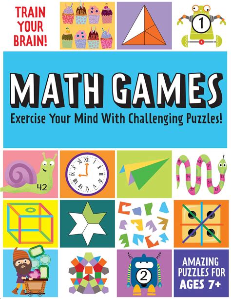 Train Your Brain: Math Games | Book by Insight Kids | Official ...