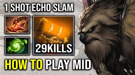 How To Play Mid Earthshaker In 7 32e With 1 Shot Echo Slam Infinite