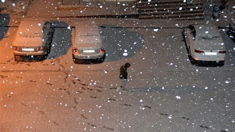 Kars Sarıkamış ta Nisan ayında kar yağdı Medyafaresi