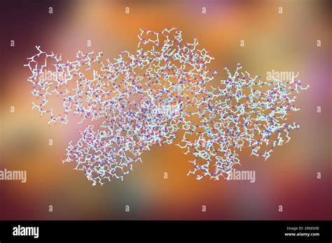 Anthrax Lethal Factor Molecular Model This Enzyme Is One Of Three