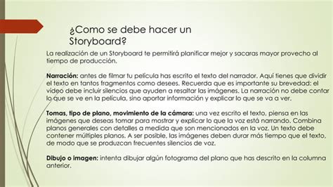 Que Es Un Storyboard Y Algunos Ejemplos PPT