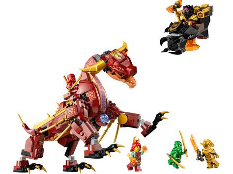 Heatwave Transforming Lava Dragon 71793 | NINJAGO® | Buy online at the ...