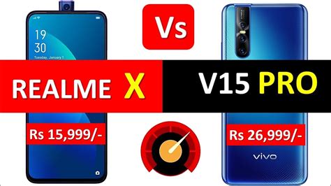 Realme X Vs Vivo V Pro Full Details Specification Base Overall