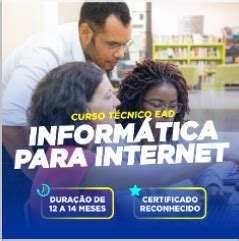 Tecnico Em Informatica Ead - Técnico em Informática para Internet Ead - Ceted Educacional | Hotmart