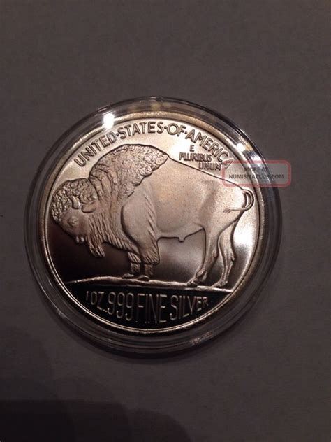 Oz Silver Buffalo Round Fine