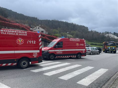 Colis O Causa Dois Feridos Ligeiros Em Vila Pouca De Aguiar