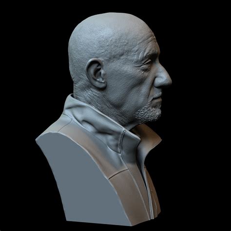 3D file Mike Ehrmantraut (Jonathan Banks) from Breaking Bad and Better ...