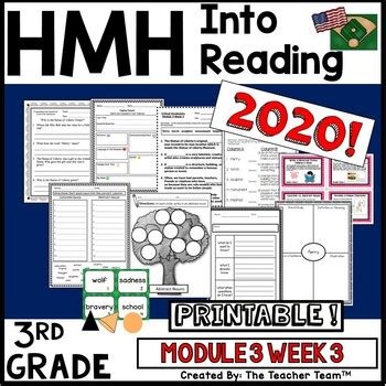 Hmh Into Reading Rd Grade Module Week Supplemental Printable