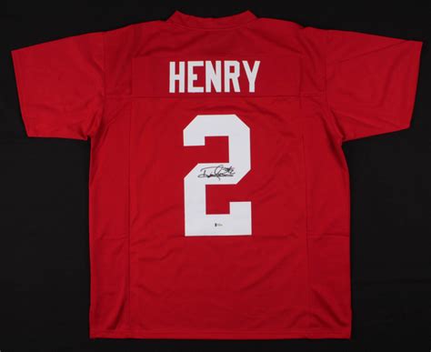 Derrick Henry Signed Alabama Crimson Tide Jersey (Beckett COA ...