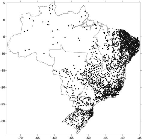 Distribution Of The Aneel Stations Download Scientific Diagram