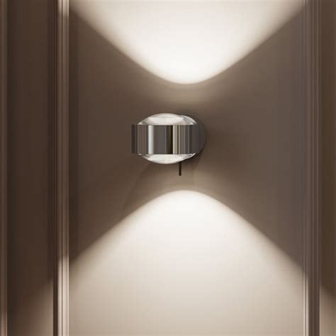 Top Light Puk Wall Avantgarde Applique Murale Led Chrome