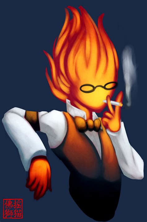 Undertale Grillby By Rattlesire On Deviantart