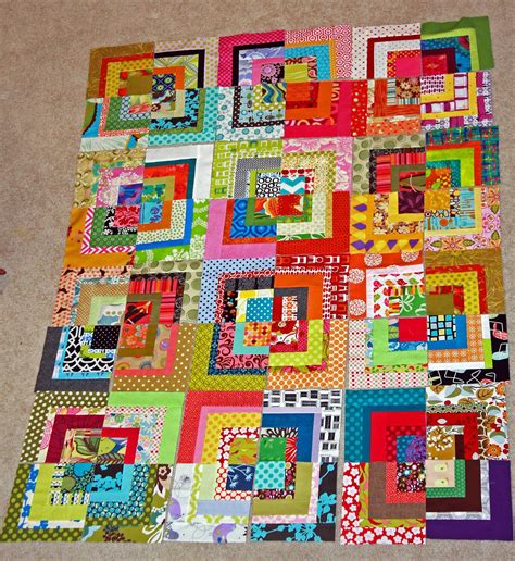 Mod Bento Box Swap Scrappy Quilt Patterns Colorful Quilts Scrap