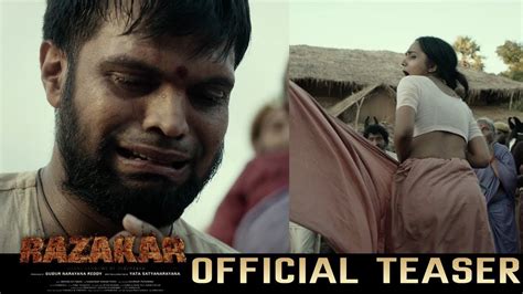 Razakar Movie Official Teaser Telugu Trailers 2023 NSE YouTube