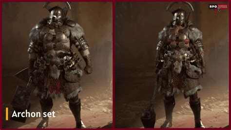 Diablo Barbarian Armor Sets Outfit Transmogs Rpgwire