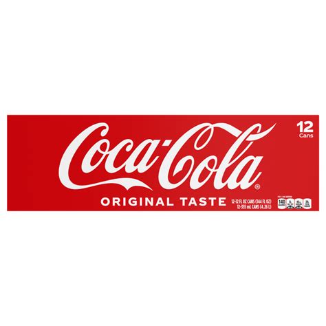 Save On Coca Cola Original Taste Cola Soda 12 Pk Order Online