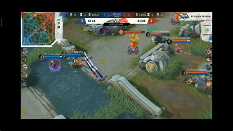 MATCH 3 GENFLIX AEROWOLF VS AURA MPL MLBB INDONESIA YouTube