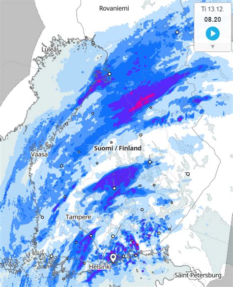 Foreca Suomi On Twitter Huomenta Lumisateet Ovat Etenem Ss Lappiin