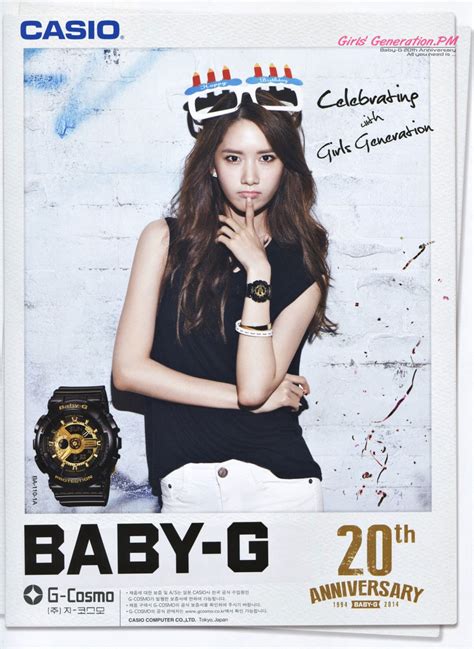 Baby G 20th Anniversary Adverts SNSD Pics