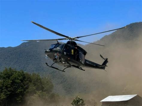 Helicóptero De La Fach Cae En Sector La Cumbre De San Juan De La Costa