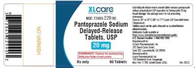 Ndc Pantoprazole Sodium Tablet Delayed Release Oral Label