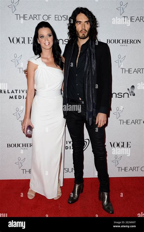 "Katy Perry and Russell Brand attend the 3rd Annual Art Of Elysium ""Heaven"" Gala. Los Angeles ...