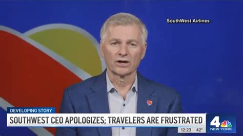 Southwest Ceo Apologizes For Airline S Cancellations During Holiday