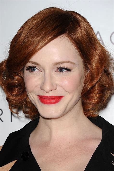 Christina Hendricks The Prettiest Hair Of 2013 The Cut