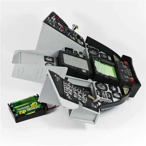 Grumman F A Tomcat Instrument Panel With Illuminated Aviation