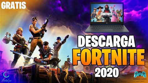 🎮 Descargar Fortnite Para Pc Gratis En EspaÑol 2020 🎮 Mundo Game Youtube