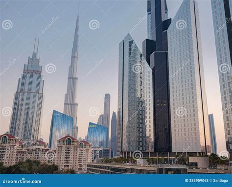 Tourist Trip To Futuristic Dubai Editorial Stock Photo - Image of ...