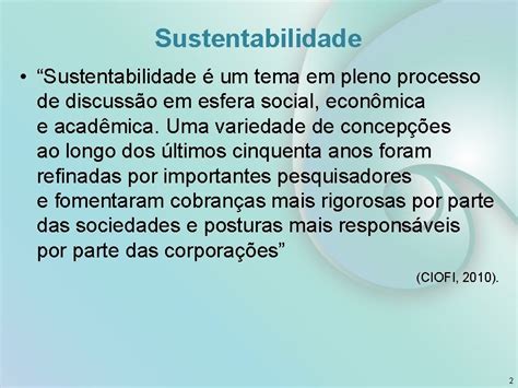 Gesto Ambiental E Desenvolvimento Sustentvel Aula Jos