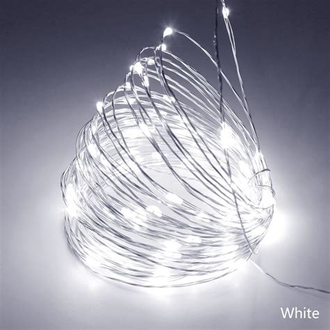 M Usb Led String Light Waterproof Led Silver Copper Wire Festoon