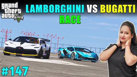 Lamborghini Sian Vs Bugatti Divo Race Gta V Gameplay 147 Techno