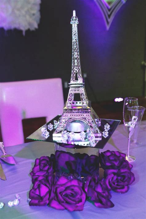 Bride And Groom Centerpiece Paris Quinceanera Theme Paris Theme Centerpieces Paris Theme Party