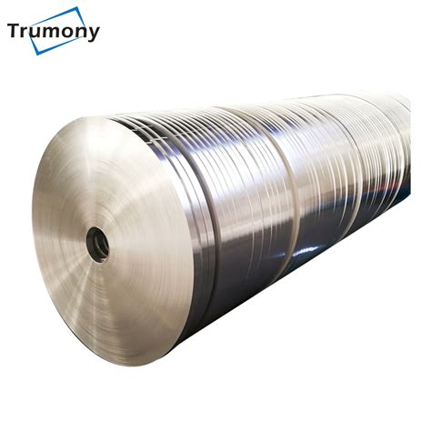 1060 5052 8011 Heat Exchanger Bare Aluminum Foil Coil For Fin Stock Pre