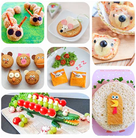 7 recetas fáciles para niños de animalitos Pequeocio