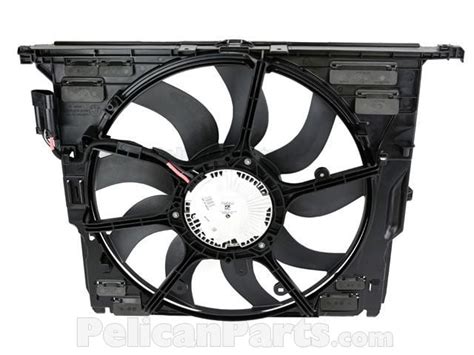 Bmw Cooling Fan Assembly With Shroud Genuine Bmw