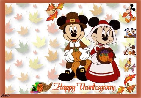 Micky Mouse Thanksgiving Wallpapers Wallpaper Cave