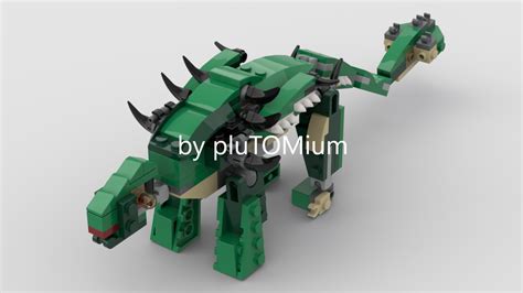 Lego Moc Anodontosaurus Lego 31058 Alternate By Plutomium Rebrickable Build With Lego