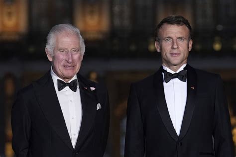 Visite De Charles Iii Nos Pays Sont Unis Le Roi Et Emmanuel Macron