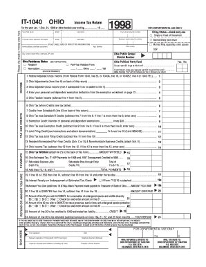 Fillable Online Tax Ohio Bw Form Quark File Ohio Department Of