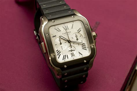 Hands-On: The Cartier Santos Chronograph - HODINKEE