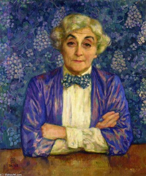 Grabados De Calidad Del Museo Madame Van Rysselberghe En Un Arco De